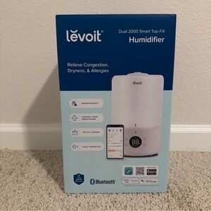 Levoit Dual 200S Smart Top Fill Humidifier - White NEW